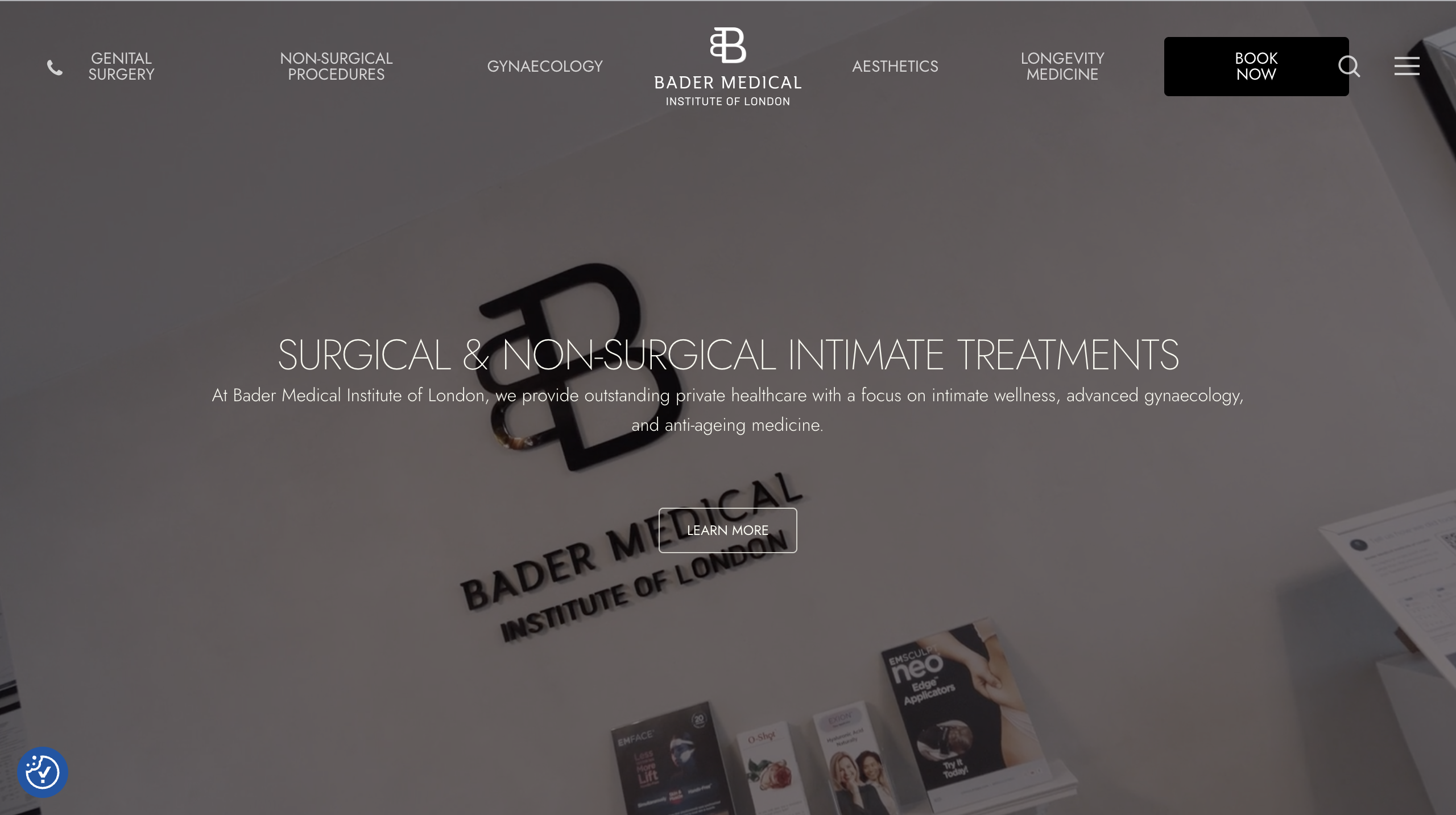 Bader Medical Institute of London website