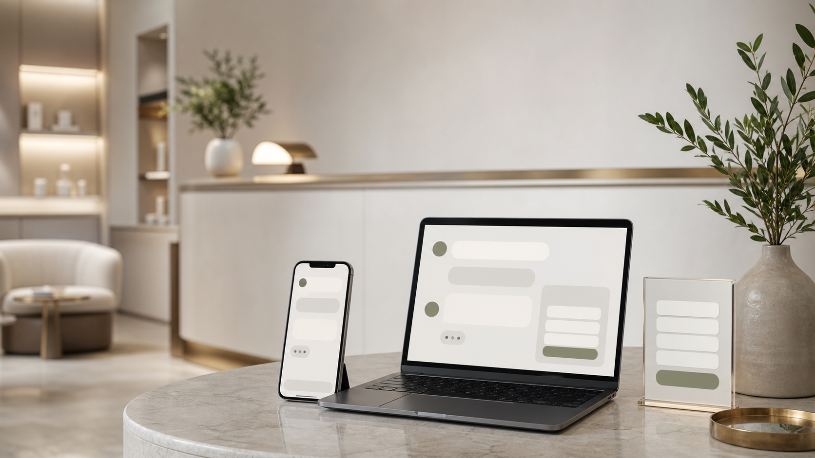 Website Chatbot service hero background